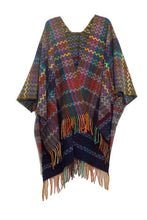 Load image into Gallery viewer, Plaid Fringe Detail Scarf
