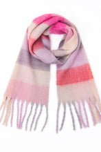 Load image into Gallery viewer, Fringe Detail Polyester Scarf
