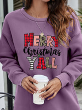 Load image into Gallery viewer, MERRY CHRISTMAS Y&#39;ALL Graphic Sweatshirt
