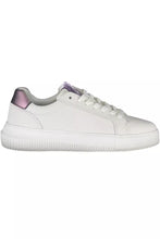 Load image into Gallery viewer, White Polyester Sneaker
