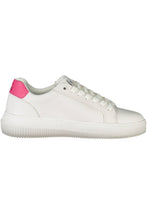 Load image into Gallery viewer, White Polyester Sneaker
