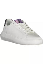 Load image into Gallery viewer, White Polyester Sneaker
