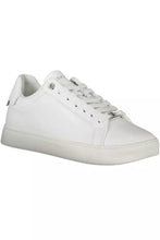 Load image into Gallery viewer, White Polyester Sneaker
