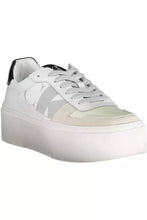 Load image into Gallery viewer, White Polyester Sneaker
