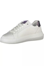 Load image into Gallery viewer, White Polyester Sneaker
