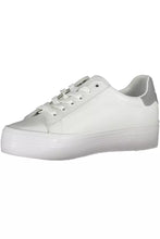 Load image into Gallery viewer, White Polyester Sneaker
