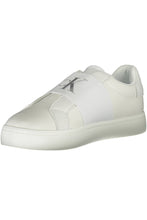 Load image into Gallery viewer, White Polyester Sneaker
