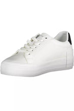 Load image into Gallery viewer, White Polyester Sneaker
