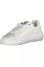 Load image into Gallery viewer, White Polyester Sneaker
