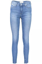 Load image into Gallery viewer, Light Blue Cotton Jeans &amp; Pant
