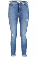 Load image into Gallery viewer, Blue Cotton Jeans &amp; Pant
