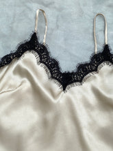 Load image into Gallery viewer, Lace Trim Cami, Shorts, Eye Mask, Scrunchie, and Bag Pajama Set
