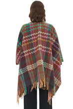 Load image into Gallery viewer, Plaid Fringe Detail Scarf
