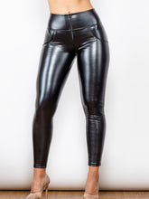 Load image into Gallery viewer, Glossy PU Leather Long Pants
