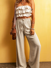 Load image into Gallery viewer, Drawstring Wide Leg Pants
