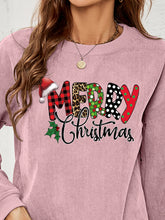 Load image into Gallery viewer, MERRY CHRISTMAS Graphic Sweatshirt
