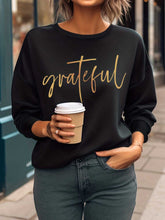 Load image into Gallery viewer, GRATEFUL Round Neck Sweatshirt
