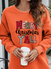 Load image into Gallery viewer, MERRY CHRISTMAS Y&#39;ALL Graphic Sweatshirt
