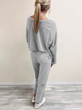 Load image into Gallery viewer, Star Print Long Sleeve Top and Pants Lounge Set
