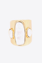 Load image into Gallery viewer, 18K Gold-Plated Alloy Ring
