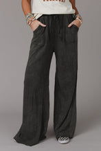 Load image into Gallery viewer, Wide Leg Pocketed Pants
