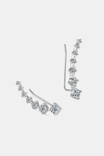 Load image into Gallery viewer, 1.9 Carat Moissanite 925 Sterling Silver Earrings
