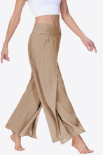 Load image into Gallery viewer, Smocked Split Wide Leg Long Pants
