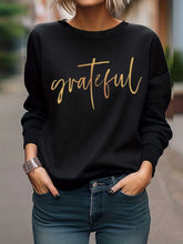 Load image into Gallery viewer, GRATEFUL Round Neck Sweatshirt
