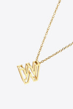 Load image into Gallery viewer, U to Z Letter Pendant Nekclace
