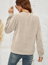 Load image into Gallery viewer, Round Neck Dropped Shoulder THE HELL I WON&#39;T Graphic Sweatshirt
