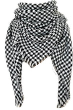 Load image into Gallery viewer, Faux Cashmere Plaid Scarf
