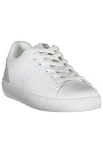 Load image into Gallery viewer, White Polyester Sneaker
