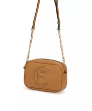 Load image into Gallery viewer, Brown Artificial Leather Crossbody Bag
