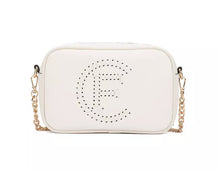 Load image into Gallery viewer, White Artificial Leather Crossbody Bag
