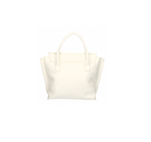 Load image into Gallery viewer, White Polyethylene Handbag
