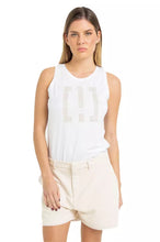 Load image into Gallery viewer, White Cotton Tops &amp; T-Shirt
