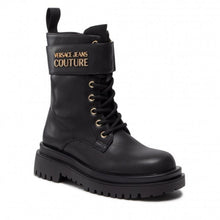 Load image into Gallery viewer, Versace Jeans Black Artificial Leather Women&#39;s Boot
