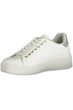 Load image into Gallery viewer, White Polyester Sneaker
