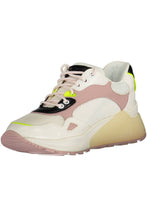 Load image into Gallery viewer, White Polyester Sneaker
