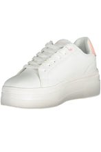 Load image into Gallery viewer, White Polyester Sneaker
